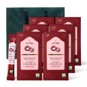 혜인담 아임 데일리 유기농 토마토 스틱 22g 14포 x 6세트