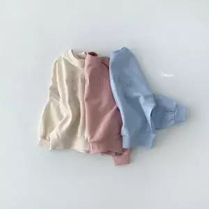 [연투] 디세인트 26봄 썸씽맨투맨 24개월 아기 유아 키즈 여아 남아 아동복 긴팔티