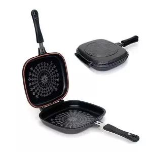 전골요리팬 양면팬 실리콘패킹 골드플러스