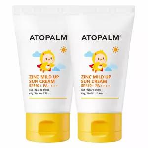 아토팜 징크 마일드 업 선크림 65g X 2개