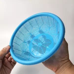 좋은 물빠짐 플라스틱 바구니 20cm 식재료세척도구 쌀씻기소쿠리 플라스틱소쿠리 주방 과일세척바구니 채반