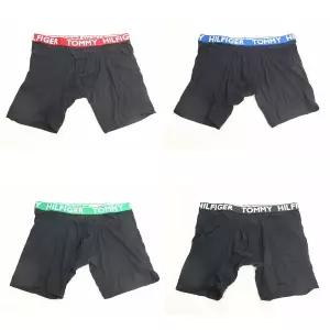 [타미힐피거]언더웨어 코튼 남성드로즈 4장세트 09T4493 네이비