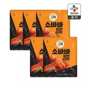 고메 소바바치킨 양념 순살 240g x5개