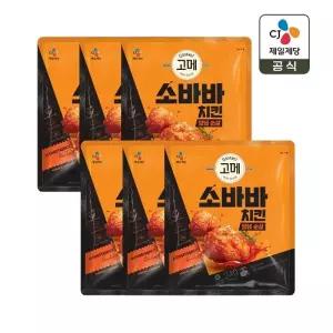 고메 소바바치킨 양념 순살 240g x6개