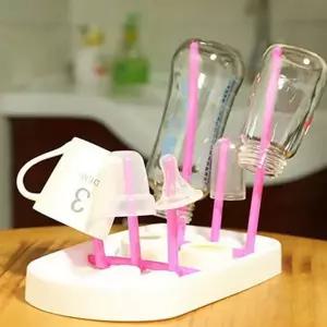 휴대용 젖병 건조대 컴팩트 간편 휴대용 젖병 건조대 신생아 아기 액세서리 정리대 트레이 건조용 물병