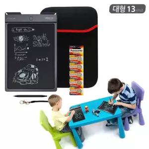 [셀러에이드]대형13 전자메모판 태블릿 파우치 악세서리포함