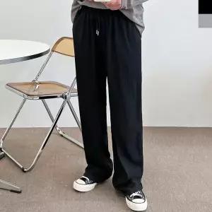 [하프클럽/셀러허브_여성트랜드패션]C201 남자플리츠골지와이드밴딩바지 GBB