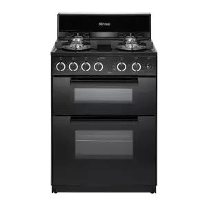 [롯데백화점]린나이 린나이 참숯코팅 무수그릴 4구 가스오븐 미드나잇 블랙 RSF-BM83CB