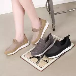 [신세계라이브쇼핑][옷자락] 여자 데일리 편안한 쿠션 슬립온 운동화