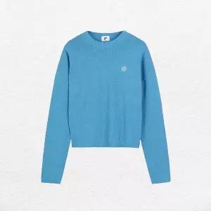 [폴햄]여성 부클 라운드넥 풀오버 니트_PHE1ER2010