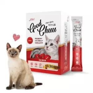 파라솔 고양이간식 대용량굿츄 연어맛 15g 1BOX(30개입)