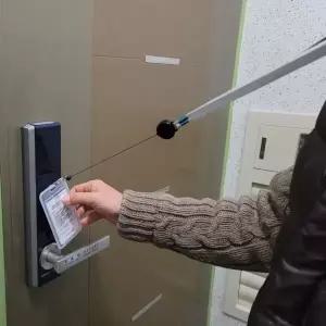 릴홀더 사원증목걸이 그레이