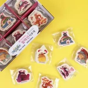 ( )캐릭터 거다이맥스 세트 학용품 지우개 어린이 30개입 대용량 선물 컬렉션