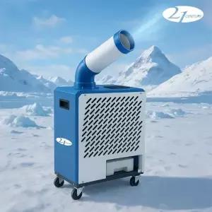 ( )21센추리 산업용 에어컨 1구 이동식 실외기없는 업소용 공업용 대용량 CDH L6500