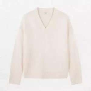 [폴햄]여성 브이넥 오버핏 풀오버 니트 PHE4ER2040