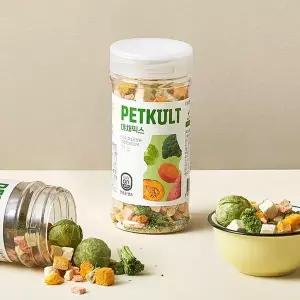 [NS홈쇼핑][잇츠온펫츠] 펫쿠르트 반려견 수제간식 비건 야채믹스 5통[32418486]