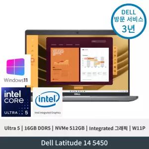 델 래티튜드 5450 Ultra5 125U Integrated그래픽 16GB 512GB FHD W11P