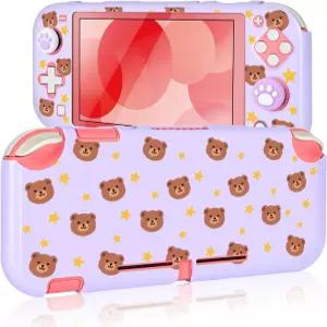 스위치 라이트 콘솔 2019 PC 하드 쉘 미끄럼 방지 충격 흡수 베어 보호 게임 케이스 액세서리에 적합한