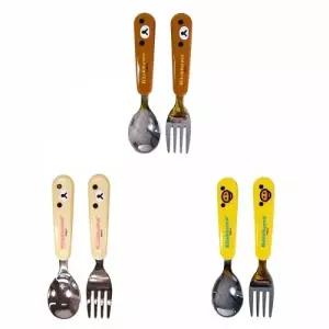 ( )캐릭터 스푼 포크 세트 랜덤 유아 식기 어린이집 유치원 준비물 수저 세트