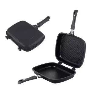 모든열원가능 양면팬-대 분리가능 생선 덮개 인덕션팬