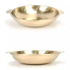 볶음냄비 한정식 직화가능 고급 유기 전골냄비 25.2x6.2cm 4호