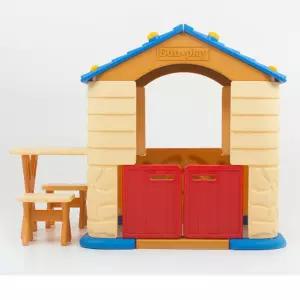 유아 실내 플레이하우스 테이블 세트 장난감집 어린이집 집만들기 대형완구 3세 5세 공간놀이기구 4세