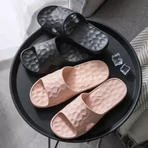 (색상 화이트)가정용 홈 슬리퍼 무소음 층간소음 방지 슬리퍼 실내화 미끄럼