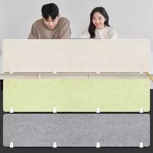 [용마안전] 테이블가림판 학원가리개 전면부 L 사무용가림막 (본품)