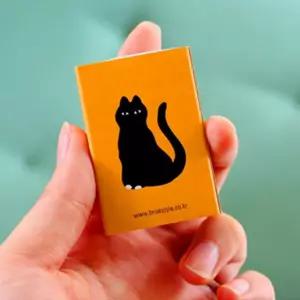 인테리어 레트로 박스 점화스틱 보관 소품 디자인 성냥 캠핑 캔들 랜덤