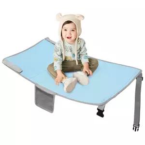 컴포트 경량 기어 31X17인치 비행을 위한 카빌록 비행기 좌석 익스텐더 및 휴대용 소프트 풋레스트