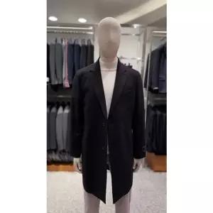 [갤러리아] [타임월드]바쏘 F/W 블랙 캐시미어 하프코트 BSZ4CA08ABK