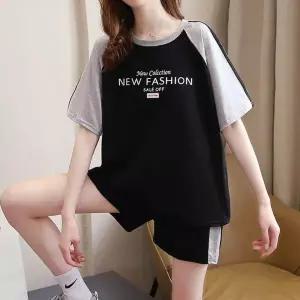 남성 여성 반팔 트레이닝 복장 상하의 반바지 셋업 홈웨어 여름