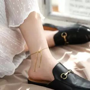 길이 써지컬스틸 발찌 스네이크 써지컬 뱀줄 발찌 여름 선물 데일리