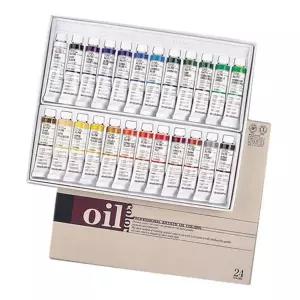 유화 LF43NI33 물감 세트 24색 20ml 1P 미술 화방 문구 학용품