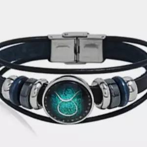 ( )별자리 가죽팔찌 황소자리 행운팔찌 여자여름팔찌 비즈팔찌 끈팔찌 남자패션팔찌