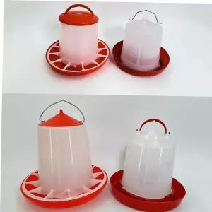 반자동 물통 모이통 병아리 사료통 새 닭먹이통 1.5kg