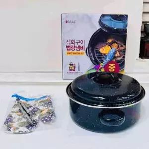 생선구이팬 직화구이 법랑냄비 중26cm 구운오징어 군고구마냄비