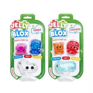 젤리블록스 파머 세트 랜덤 1개 팜야드 셰퍼드 말랑말랑 젤리 블록 목욕 물놀이 장난감 만들기 조립 선물