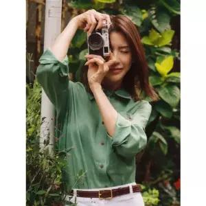 [갤러리아] 컬러풀 린넨 셔츠 VOCNL5M4221