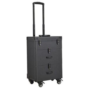 메이크업 가방 아티스트 가 웨딩 저장 학원 인치 레이어드 분장