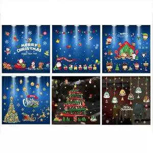 유리문 HY48ME40 탈부착 꾸미기 크리스마스 데코 감성 스티커