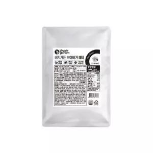 [T] 베지가든 브이버거패티 1.2kg (80g x 15ea) (식물성 대체육) 1개
