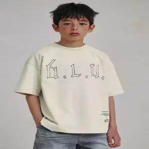 [AK원주점] [블루테일] AAB1TS03IV 아이보리 절개 반팔 티셔츠