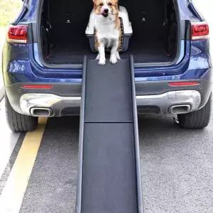 차량용 대형견 계단 3단 애견 접이식 2단 애완견 높은