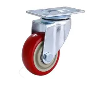 ( )캐스터 경량 바퀴 바퀴 끌차 부품 바퀴 산업용 PVC 이동