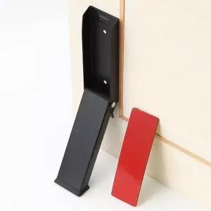 ( )도어스토퍼 방문 문닫힘 무타공 스토퍼 손끼임 방지 스텐