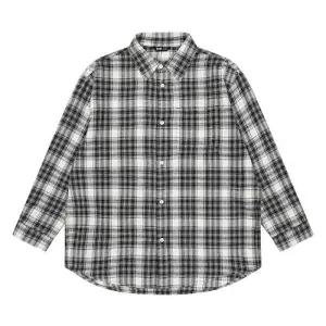더센트럴 주니어 TC01 루즈핏 체크셔츠  26S5332