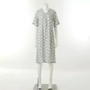 [갤러리아] [여]무자극 가볍고 통기성좋은 시원한 폴리주름지 홈웨어 원피스[VEVS118L_GR]