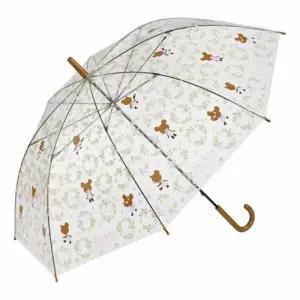 ( )캐릭터 투명 우산 60cm 아동용 안전 우산 시야 확보 우산 어린이 장우산