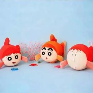 금붕어 시리즈 미니 바디 모찌 쿠션 캐릭터 디자인 푹신한 장식용 인형 소품